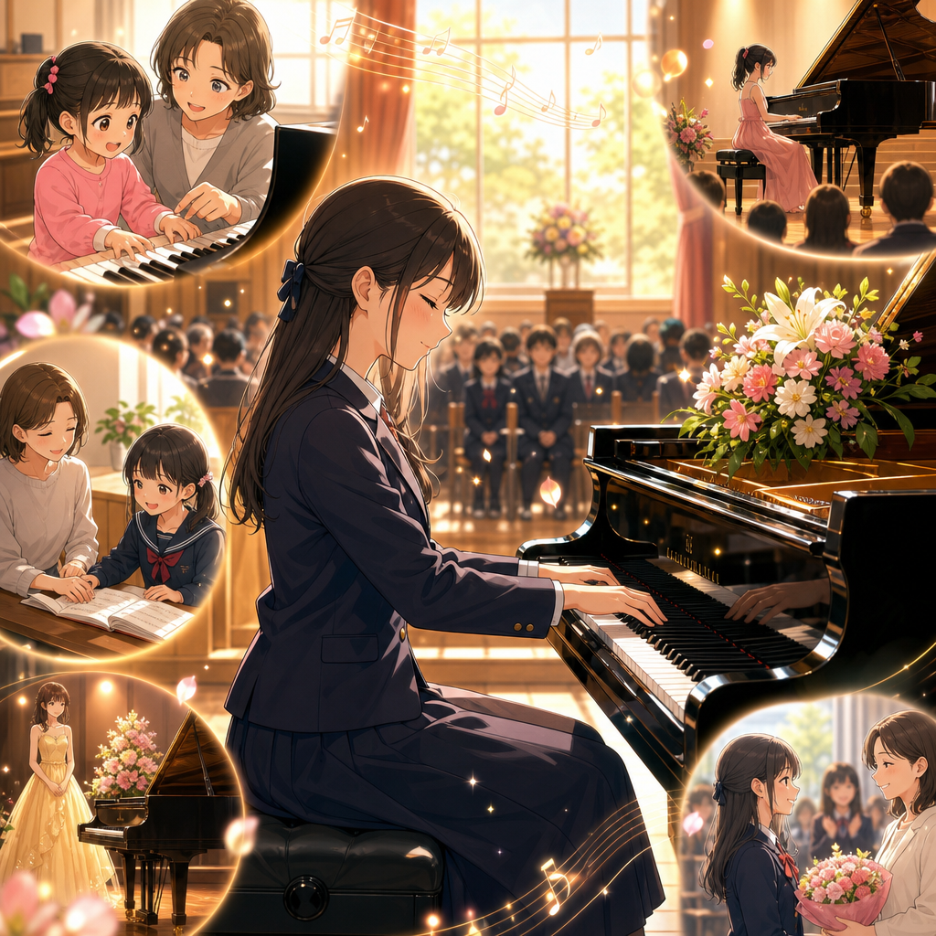 アルムの会で響くSHIGERU KAWAIと卒業式伴奏